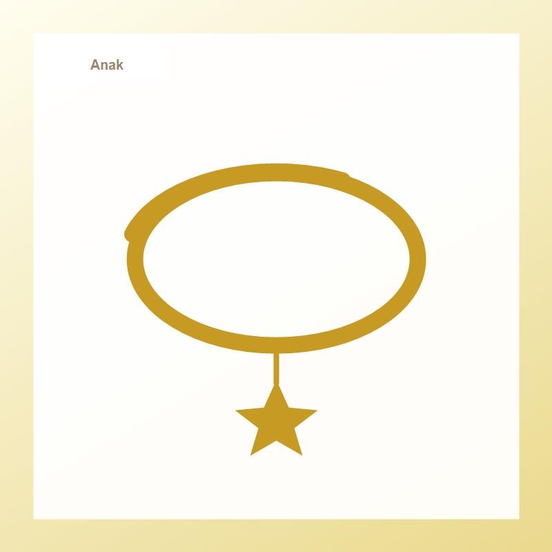 UBS Gold Gelang Emas Anak Alana